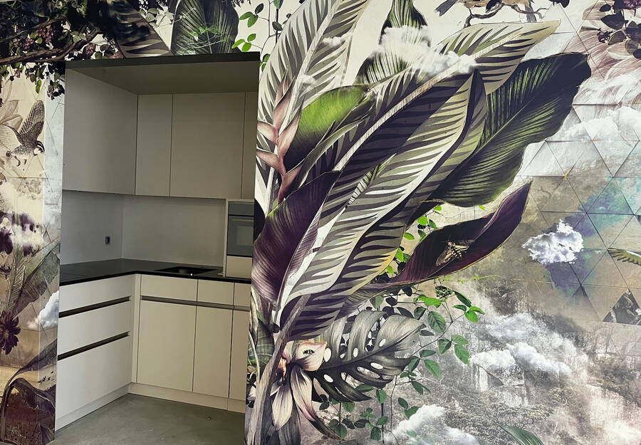 foto_referenz_gmg.jpg Vergleich Vorher-Nachher:. Wohnzimmer nach Feng Shui-Farbberatung.